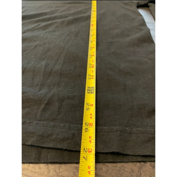 PINK Victoria's Secret-Black Long Sleeve T Shirt Bling Rhinestones-Sz S - Picture 8 of 11